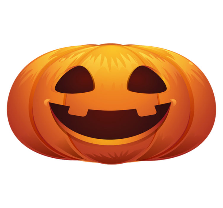 Dýně na halloweenský koberec - TenStickers
