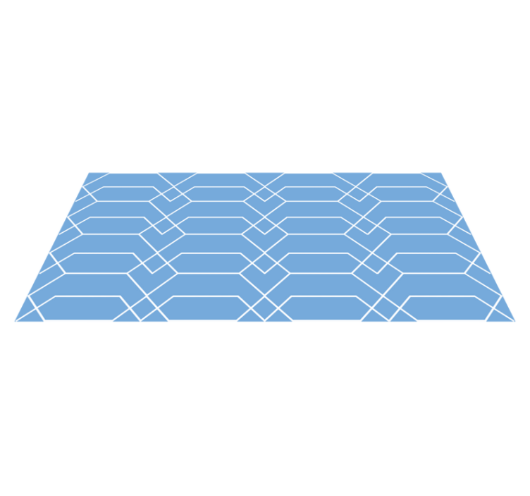 šestiúhelník postavy geometrické koberce - TenStickers