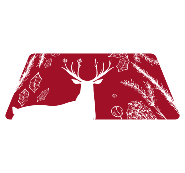 Ilustrace inspirovaná přírodou Zvířecí vinylový koberec - TenStickers