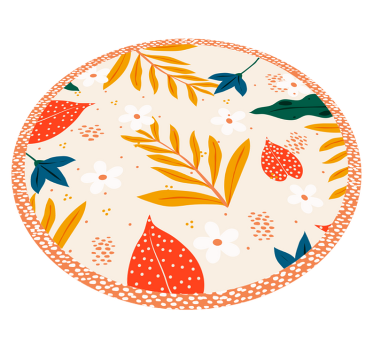 Jarní květiny květinový koberec - TenStickers