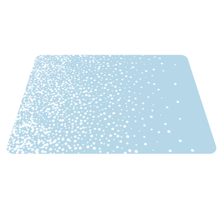 Dětský vinylový koberec se vzorem hrášku - TenStickers