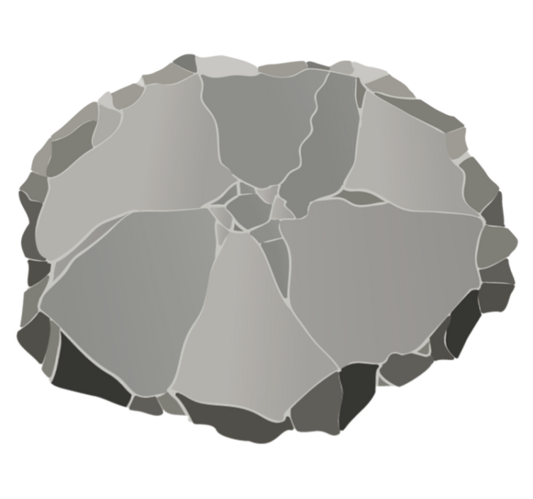 Vinyl koberec textury různé kameny kámen - TenStickers