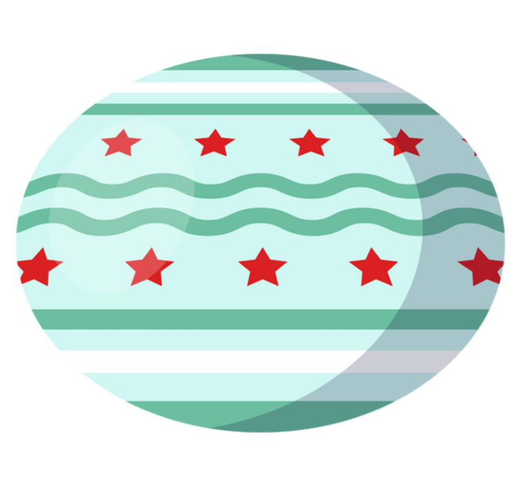 Motiv vodní hvězdy Vinylový koberec s hvězdami - TenStickers