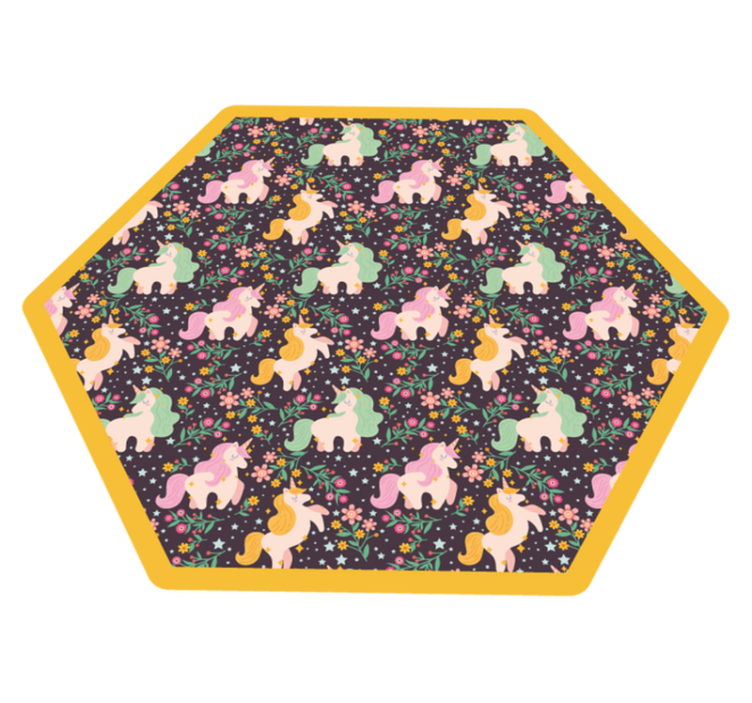 Hřiště mýtických bytostí Ostatní Vinylový koberec - TenStickers