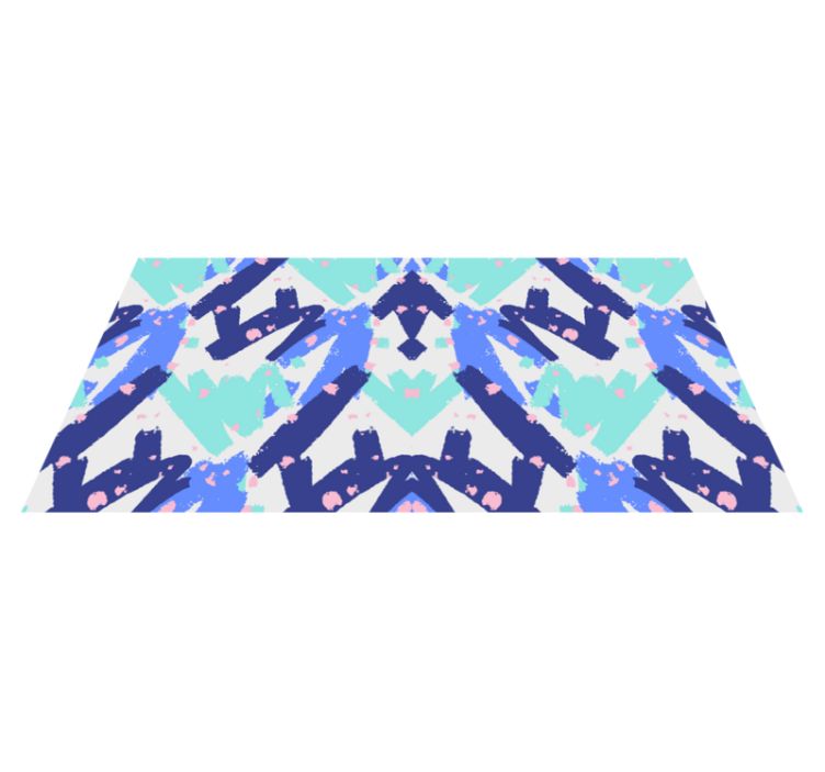 Abstraktní maskovací vzor Vinylový koberec obývací pokoj - TenStickers