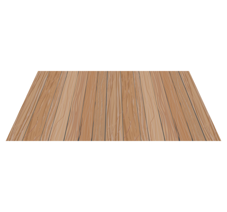 Bledá dřevěná deska vinyl běžec - TenStickers