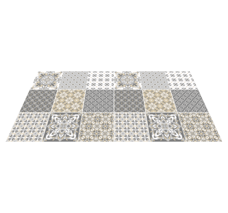 Marocký styl dlaždice efekt dlaždice koberec - TenStickers