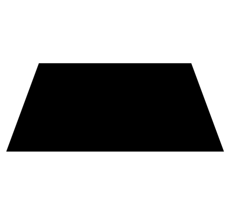 černý Vinylový koberec obývací pokoj - TenStickers