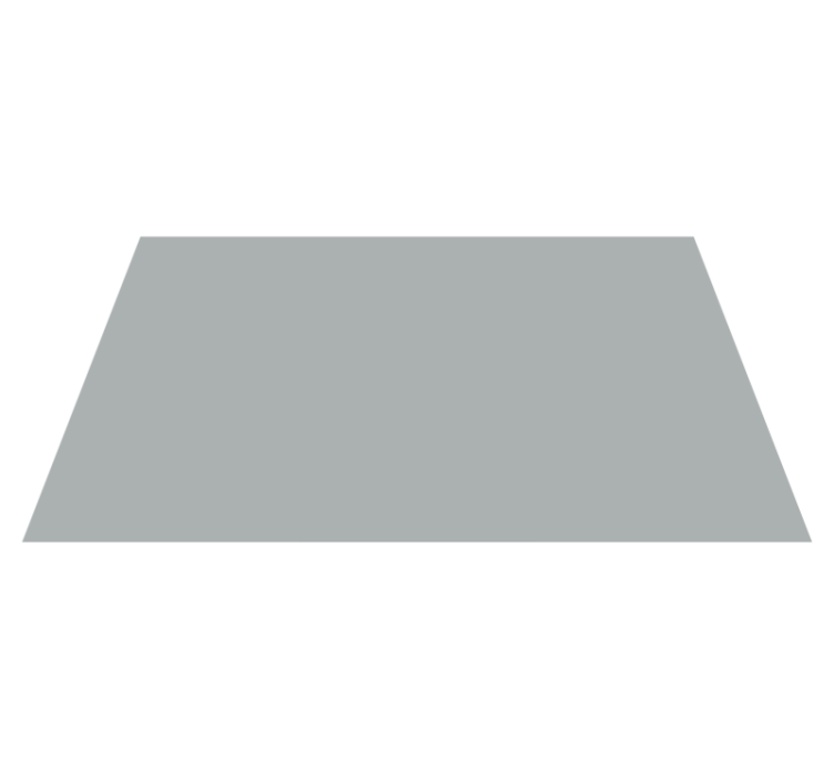 šedý obdélník moderní vinylový koberec - TenStickers