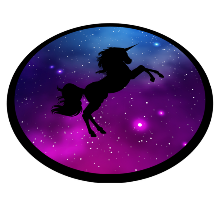 Dětský vinylový koberec unicorn - TenStickers