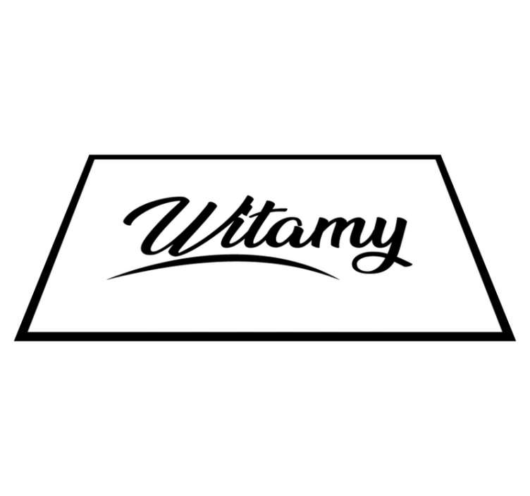 Vítejte tenké koberečky ve vstupní hale - TenStickers