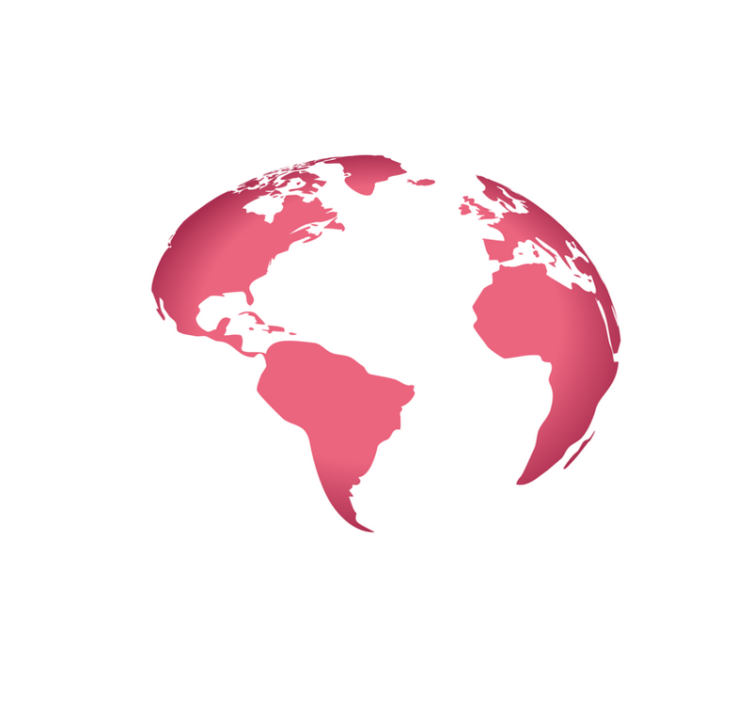 Elegantní růžový design obklady vstupní haly - TenStickers