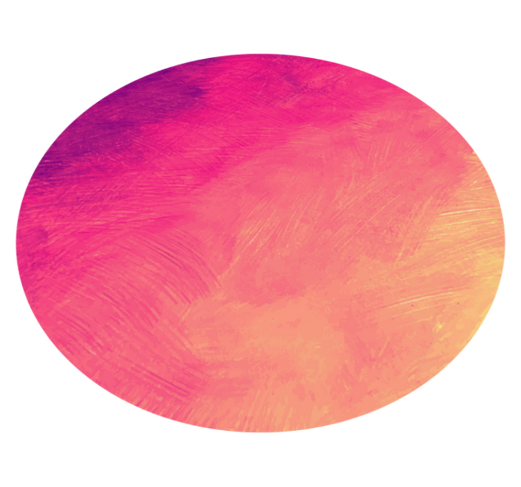 Kruhové umění s přechodem Vinylový koberec do ložnice - TenStickers