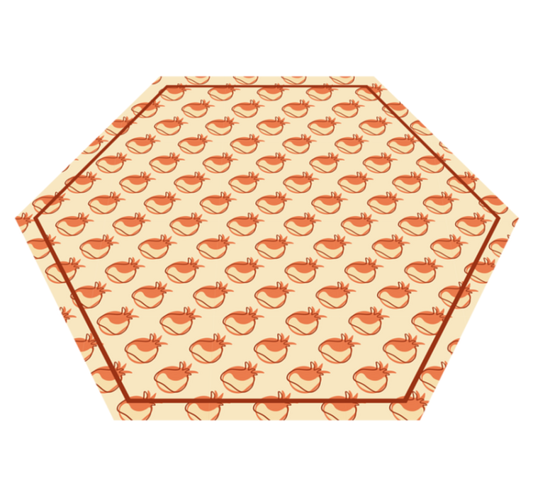 Okouzlující ptačí vzory Kuchyňský vinylový koberec - TenStickers