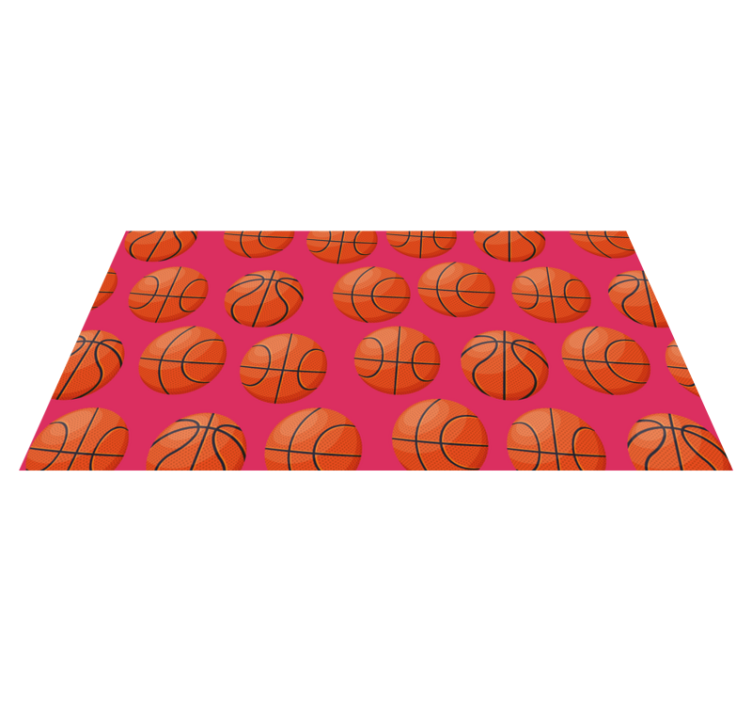 Basketbalový motiv Ostatní Vinylový koberec - TenStickers