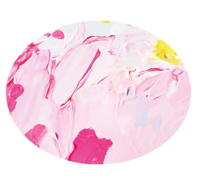 Vinylový koberec pro teenagery růžové abstraktní spirály - TenStickers