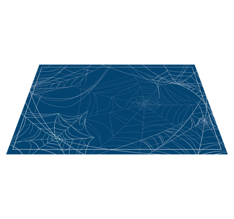 Vzor pavučiny Vinylový koberec předvečer všech svatých - TenStickers