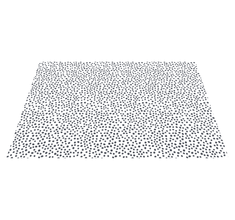 Motiv černé tečky Ostatní Vinylový koberec - TenStickers