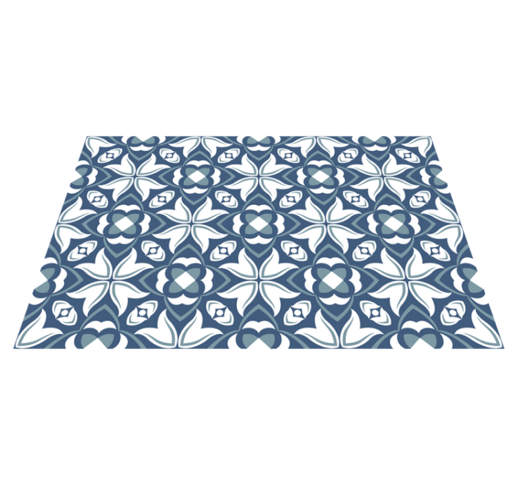 Moderní modrá váza "hampton style" moderní koberec - TenStickers