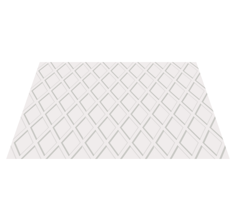 Geometrický vinylový koberec diamantová myšlenka - TenStickers