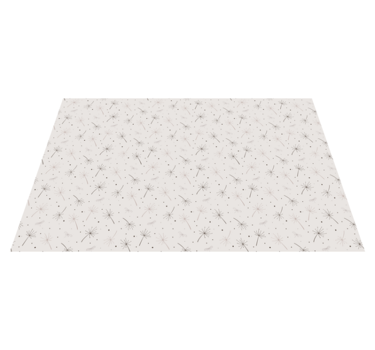 Pampeliška vzor Vinylový koberec s květinami a rostlinami - TenStickers