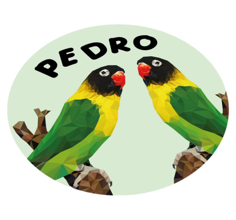 Přizpůsobitelné hrdličky Vinylový koberec se jmény - TenStickers