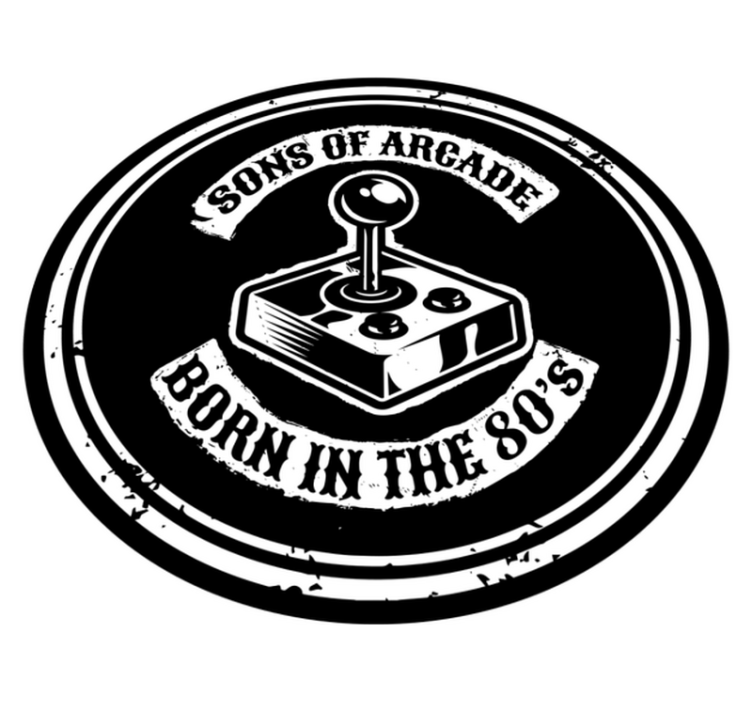 Kobereček na zakázku synů 80. Let - TenStickers