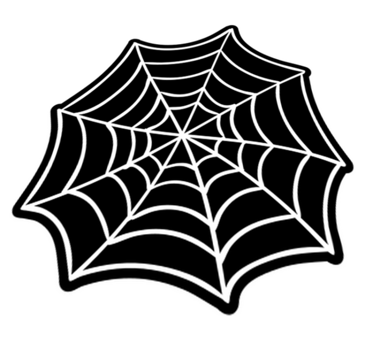 Pavučinový koberec pro teenagery vinylový koberec - TenStickers