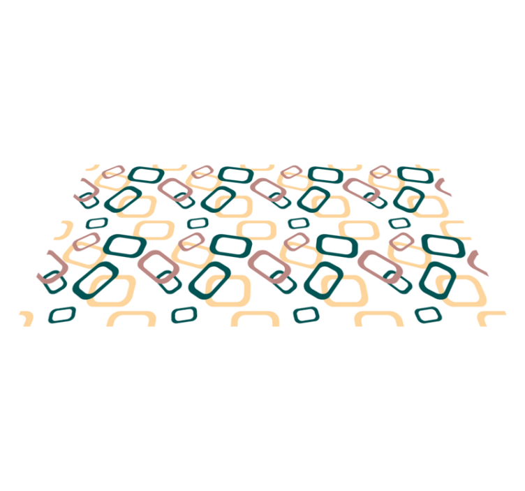 Abstraktní nepravidelné formy moderní koberec - TenStickers