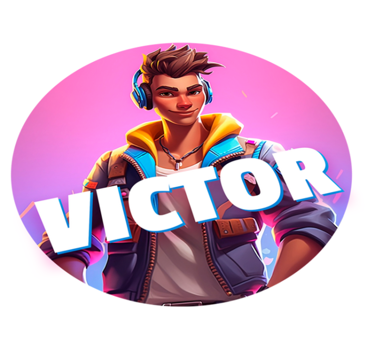 Hrdinou počítačové hry je mužská postava - TenStickers