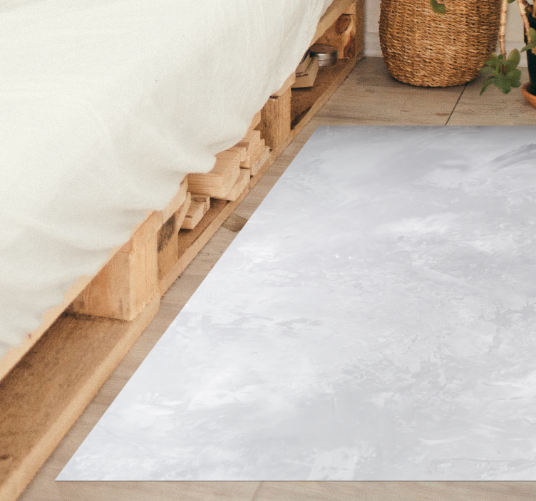 Světle šedý betonový kamenný vinylový koberec - TenStickers