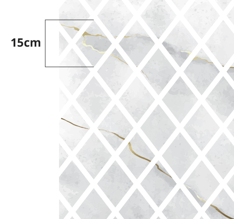 Diamantové a beijské kamenné podlahové dlaždice - TenStickers