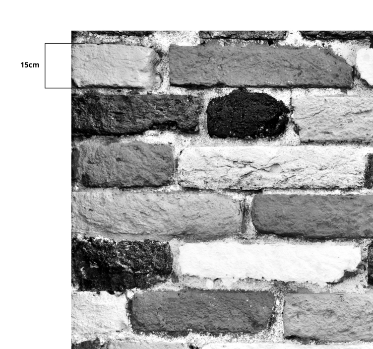 Fantastický černý a bílý kámen vinyl koberec - TenStickers