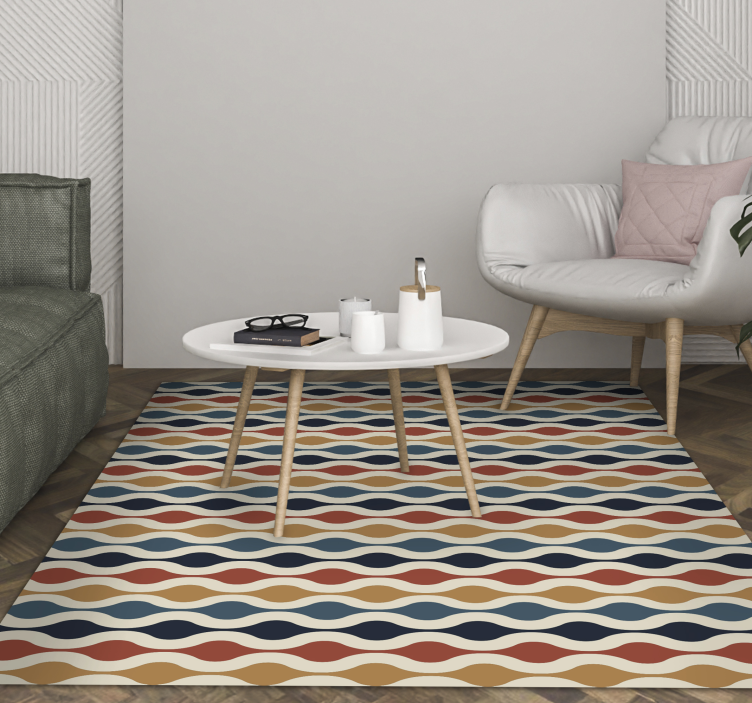 Vinobraní vinylový koberec ze 70. Let - TenStickers