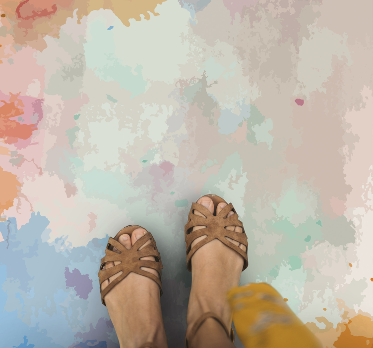 Abstraktní koberec oblasti pippa moderní koberec - TenStickers