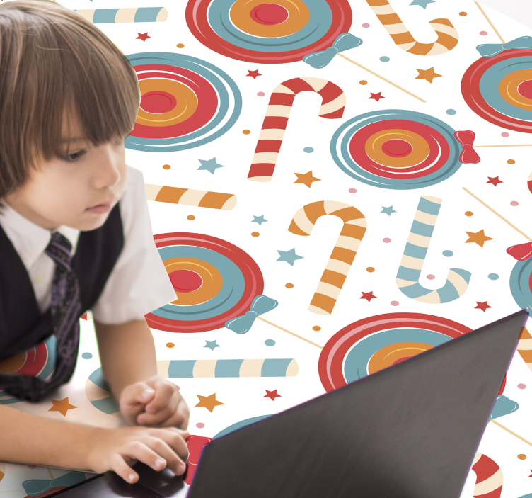 Barevný sladký dětský vinylový koberec - TenStickers