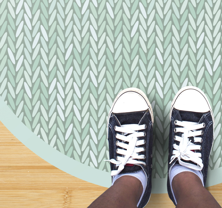 Porcelán tkaný moderní vinylový koberec - TenStickers