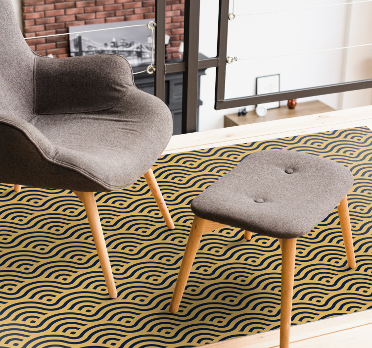 čínský koberec vintage koberec - TenStickers