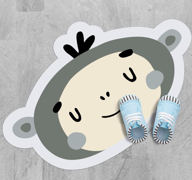 Dětský vinylový koberec opice džungle - TenStickers