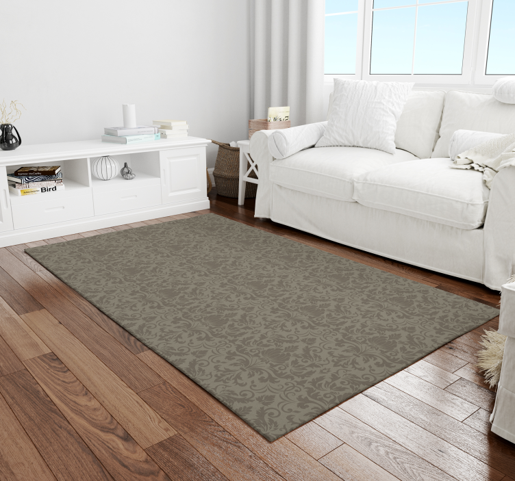 Elegant Barokní Vzor Vinobraní vinylový koberec - TenStickers