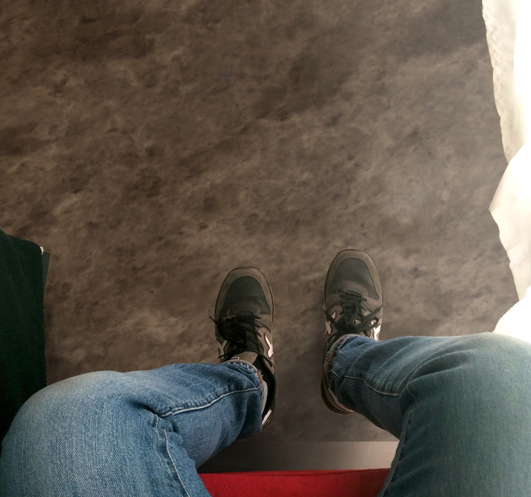 Elegantní hnědý efekt Mramorový vinylový koberec - TenStickers