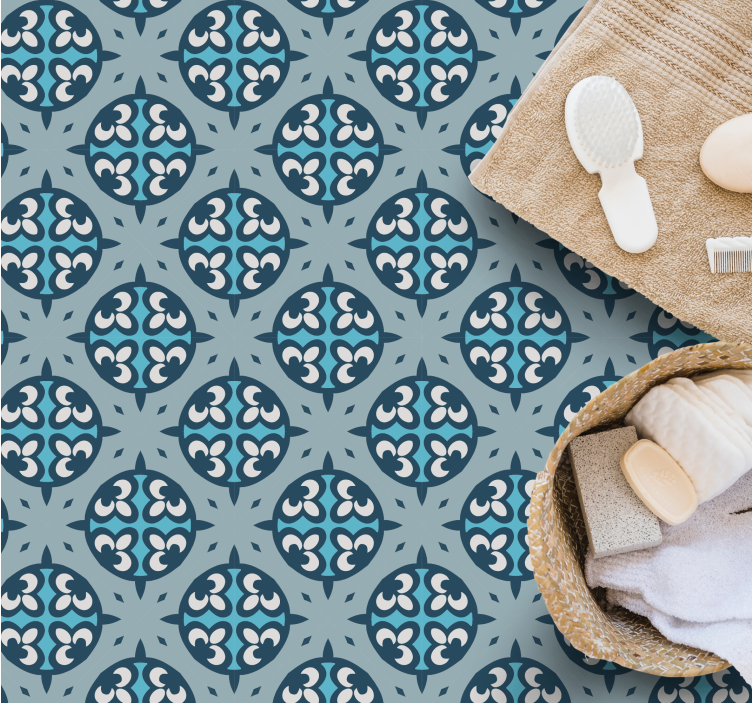 Fantazijně vzorované dlaždice Mozaikový vinylový koberec - TenStickers