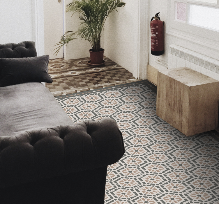 Gothic portugese dlaždice kuchyňské podlahové dlaždice - TenStickers