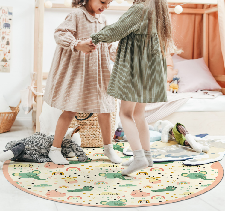 Severský zvířecí vzor Ostatní Vinylový koberec - TenStickers