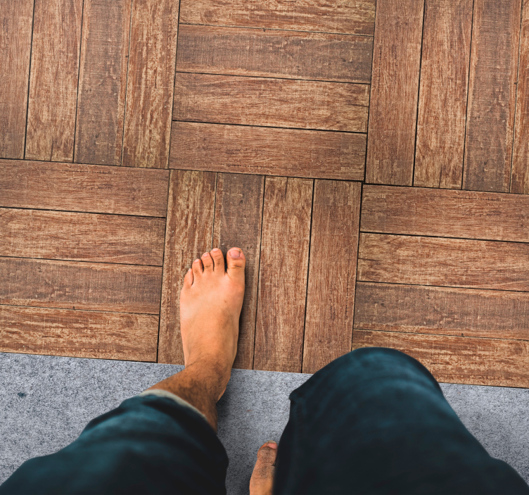 Textilní koberec s imitací betonu - TenStickers