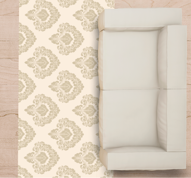 Klasický zdobený vzor Moderní vinylový koberec - TenStickers