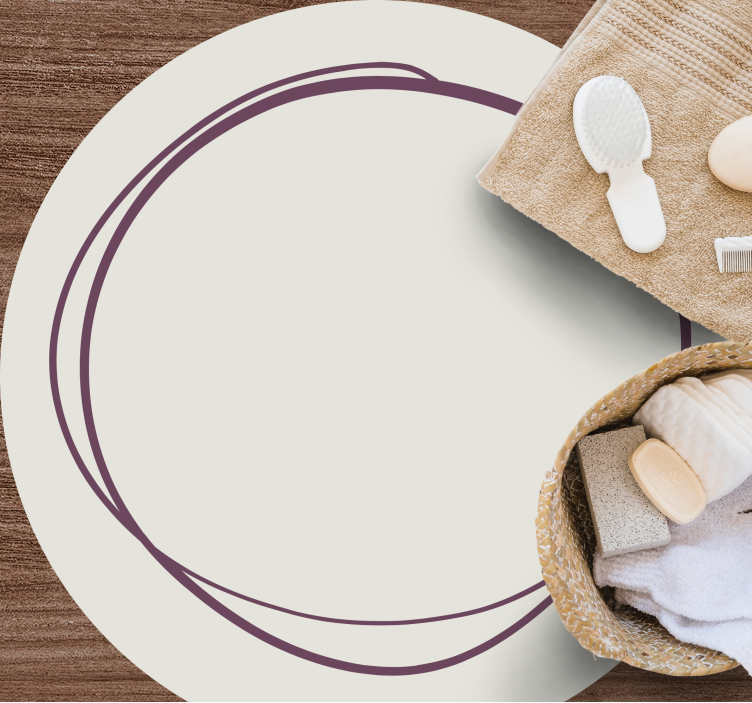 Koupelnová esence Koupelnový vinylový koberec - TenStickers