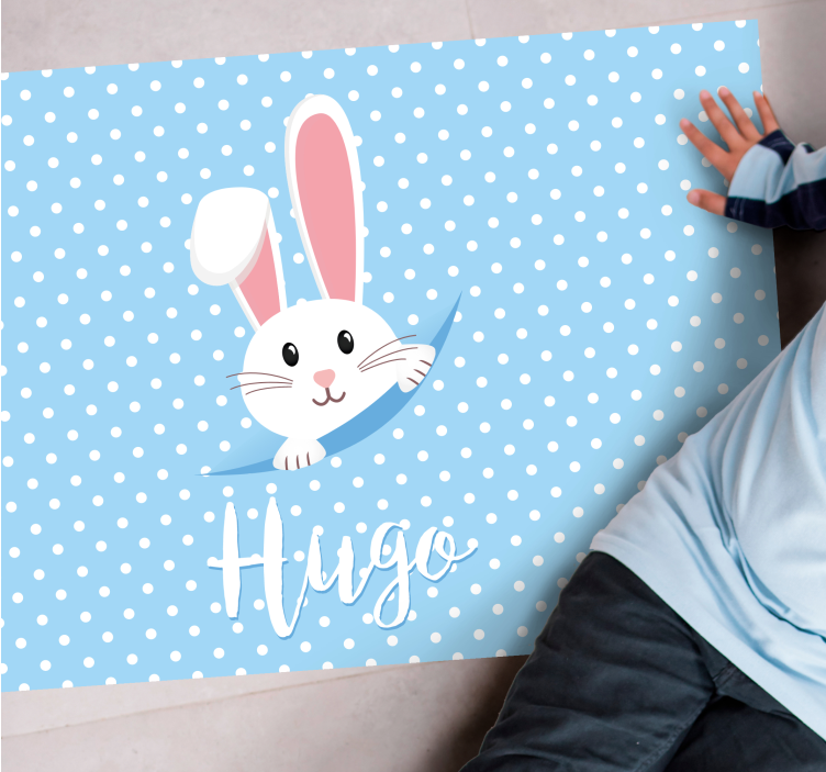 Králík a krtci Ostatní Vinylový koberec - TenStickers