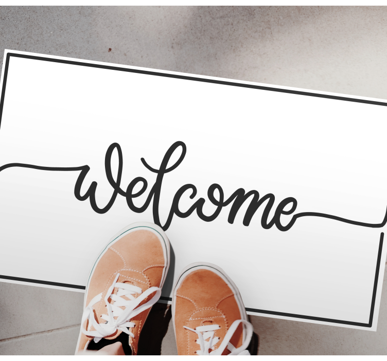 Krásné uvítací nápisy ve vstupní hale - TenStickers
