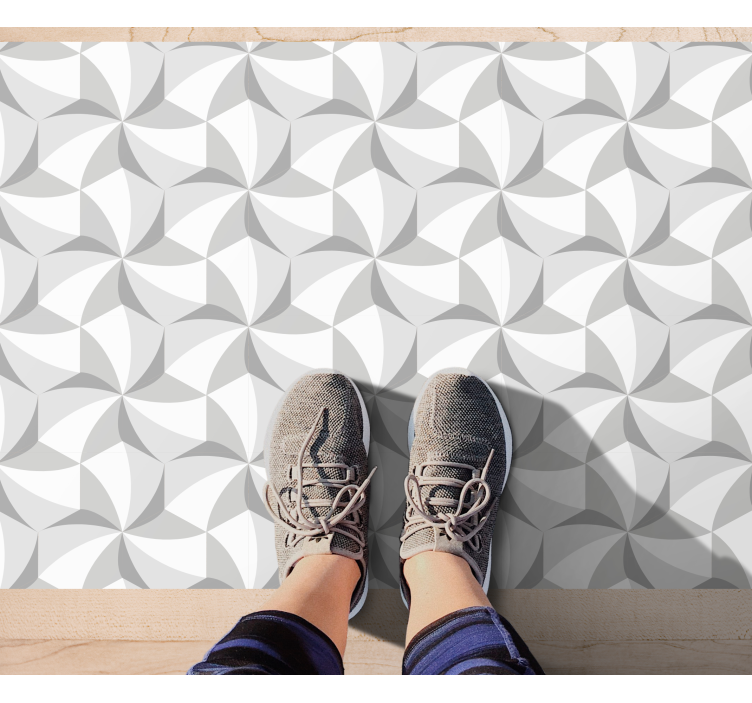 Moderní cementové dlaždice geometrické koberce - TenStickers